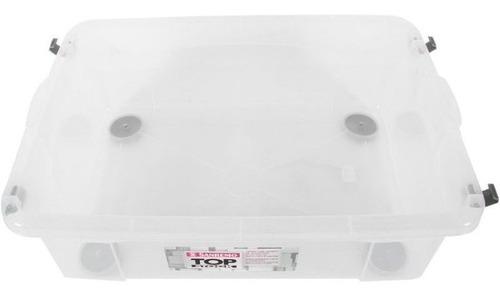 Imagen 3 de 6 de Oferta Del Dia Caja Organizadora 42 Litros San Remo Transpar