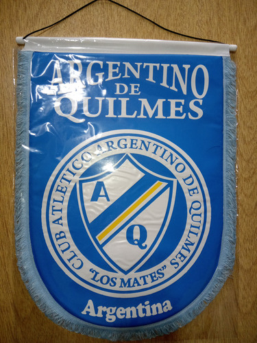 Banderin Grande Argentino De Quilmes