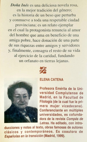 Doña Inés - Historia De Amor/azorín