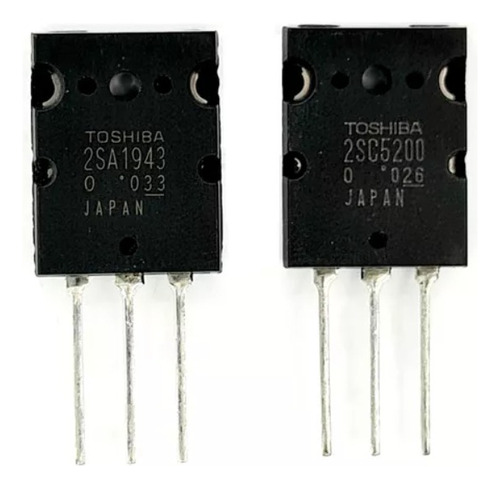 Kit 5 Pares De Transistor 2sc5200/2sa1943