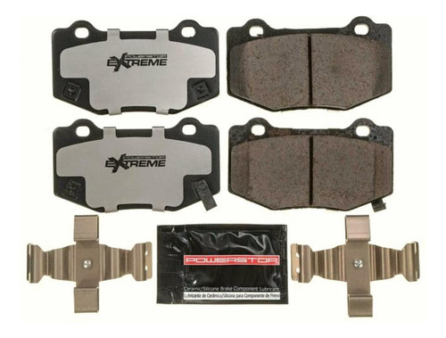 Power Stop Z26-1718 Pastillas De Freno Traseras Z26 Extreme
