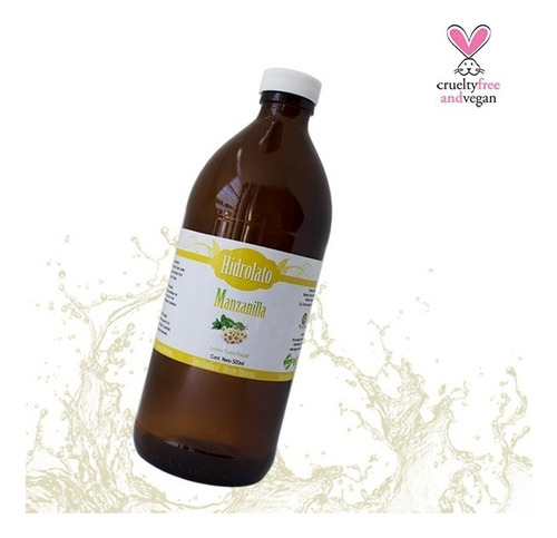 Hidrolato Orgánico De Manzanilla 500ml Tipo De Piel Todo Tipo De Piel