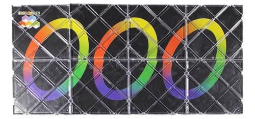 Cubos De Rompecabezas Plegables De 8 Paneles Twisty Cubo Mag
