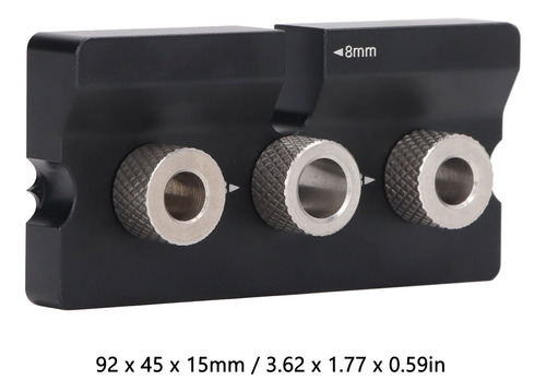 Guía De Taladro Para Taladrar Madera, 2 En 1, 8 Mm, 10 Mm