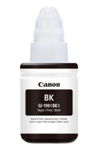 Botella De Tinta Canon Gi-19 0667c001aa Negra