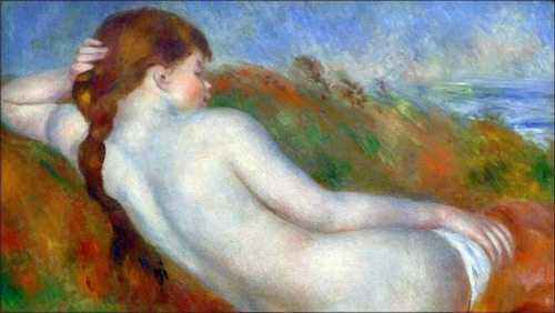 Cuadros Hermosos Famosos- Mujeres- Desnudos Renoir 60x90