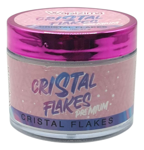 Acrilico Cristal Flakes Para Uñas Wapizima 2oz Cristal Flakes