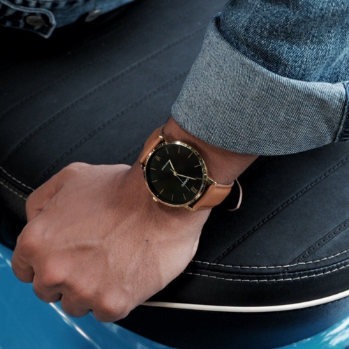 Imagen 8 de 8 de Reloj Casio Hombre Analogo Mtp-vt01gl-5b