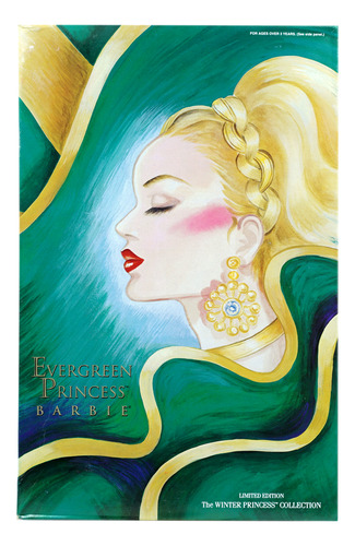 Barbie Evergreen Princess The Winter Princess 1994 Edition