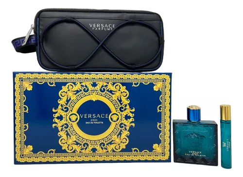 Versace Eros Bag 3 Pz Para Hombre