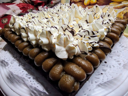 Brownie Vegano 100% Exclusivo Hora Del Te Mesa Dulce Envios