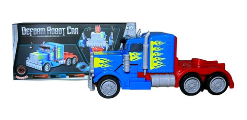 Imagen 4 de 8 de Camion Auto Transformers Con Luz Sonido Y Movimiento A Pilas