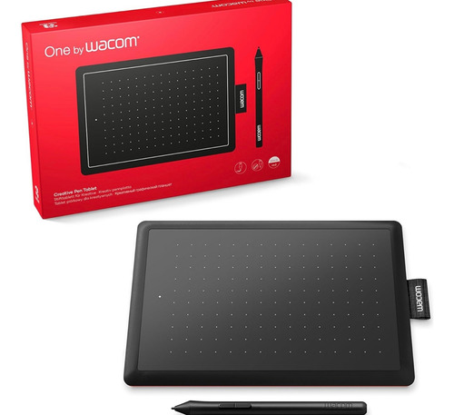 Tableta Gráfica One By Wacom Ctl472 Negro (Reacondicionado)