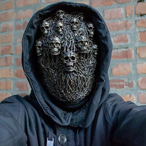 Máscara De Monstruo De Halloween Scary Headgear Fork