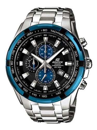 Reloj Casio Edifice Ef 539d Cronografo Acero Hombre Original