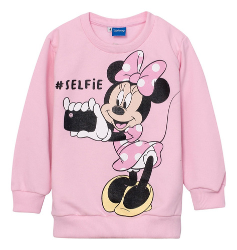 Buzo Niñas Minnie Mouse Friza Disney Oficial