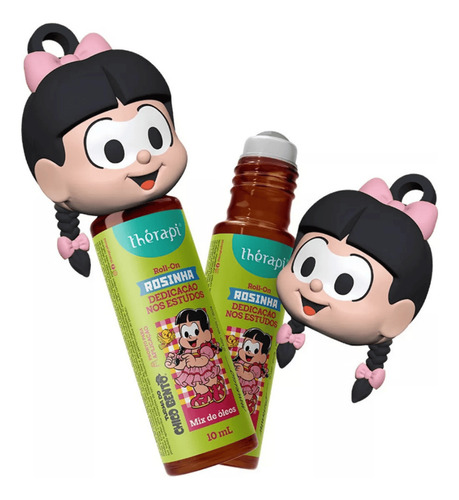 Roll-on Kids Oleos Rosinha Dedicação Nos Estudos Chico Bento Sabor Sem Sabor