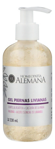 Gel Piernas Livianas Sin Fragancia