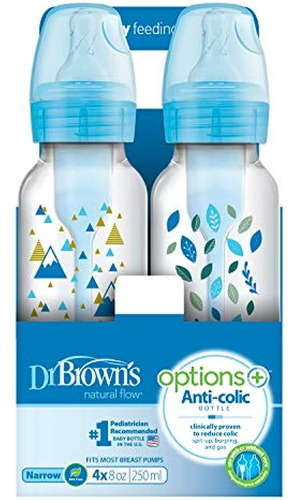 Dr. Brown's Options + Biberones, 8oz / 250ml, Biberón Estrec