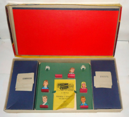 Juego Mesa Antiguo Años 60 Examina Examinador Completo (Usado)