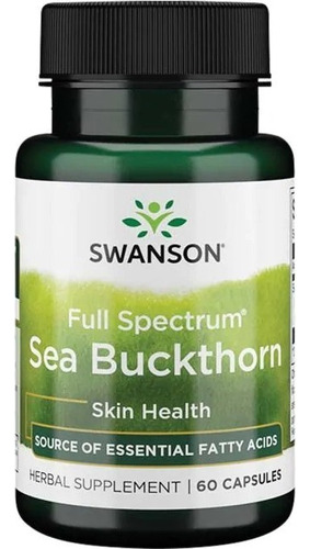 Full Spectru Sea Buckthorn 400mg 60caps De Swanson