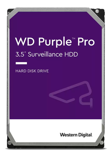 Disco rígido interno Western Digital WD Purple Pro WD101PURP 10TB violeta-escuro
