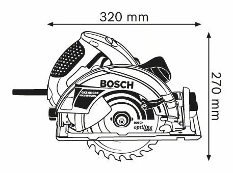 GKS 65 Sierra circular portátil