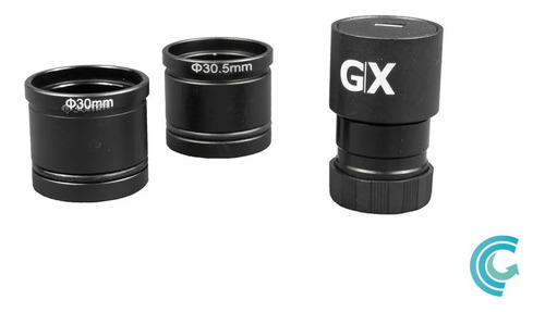 Kit Microscopio Trinocular 1600x C/ Monitor + Câmera 2mp