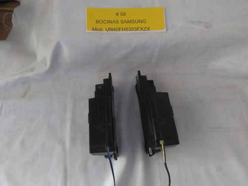 Bocinas Para Pantalla Tv Samsung Mod. Un40fh5303fxzx (Usado)