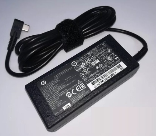 Cargador Hp 5v 3.a / 9v 3.a / 15v 4.3a / 20v 3.25 Tipo C 65w