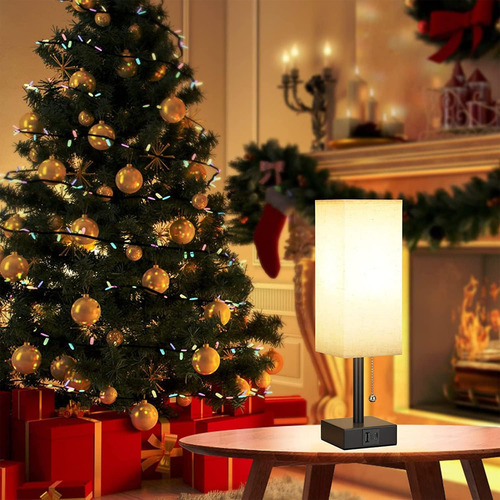 Luminaria De Mesa Abajur Três Ajustáveis Tecido