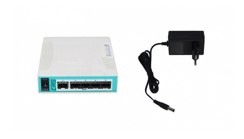 Conectividad Switch Router Mikrotik Crs106-1c-5s L5 5-sfp 1-