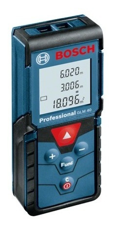 Imagen 1 de 2 de Medidor Laser De Distancias Bosch Glm 40 Professional