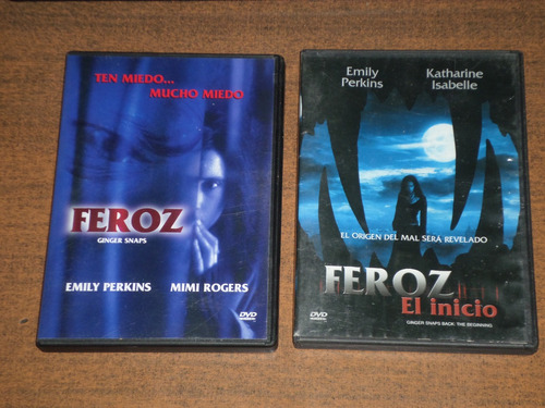 Feroz / Feroz El Inicio - 2 Dvd's Hombres Lobo