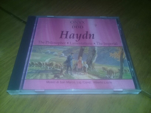Haydn The Philosopher Lamentatione The Imperial Lizzio Cd 