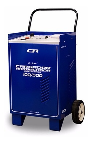 Imagen 1 de 6 de Cargador Cr Arrancador De Bateria Auto 100-500a 12-24 Volts