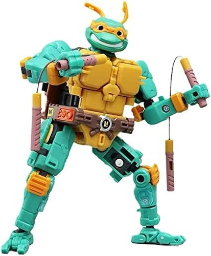 Megabox Ninja Turtle Michelangelo Transformer Toy Mb-19