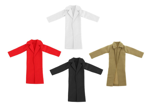 Encantadores Trajes De Abrigo De Viento De Muñecas Negro