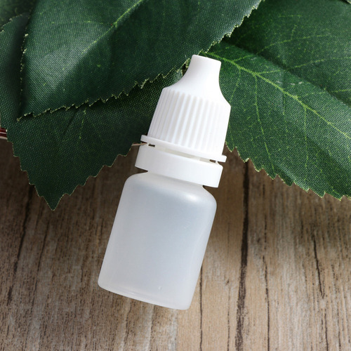 Frascos Goteros Exprimibles De Plástico Vacíos Blancos De 5