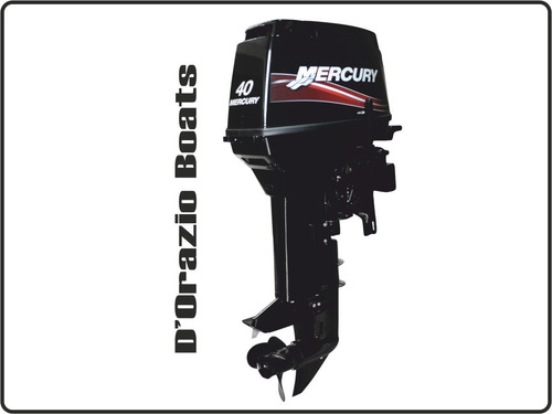 Motor Fuera De Borda Mercury 40 Hp 2 Tiempos 3 Cil Electrico