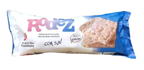 Galletas De Arroz Yamani Integral X24 Con Sal Sin Tacc