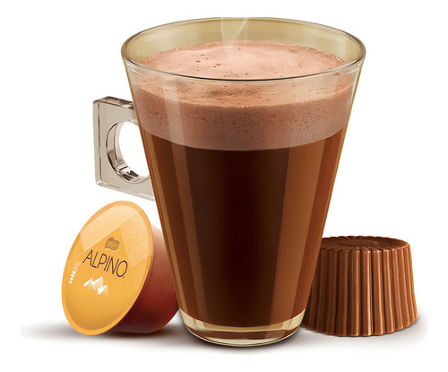 Chococino Em Cápsula Alpino Nescafé Dolce Gusto Caixa 10 Uni