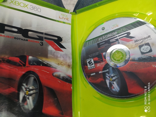 Pgr Project Ghotam Raicing 3 Xbox 360 Fisico Original (Usado)
