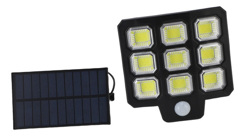 Movimiento Solar Exterior: 240 Led, 3000 Lm, 6500 K, 3 Modos