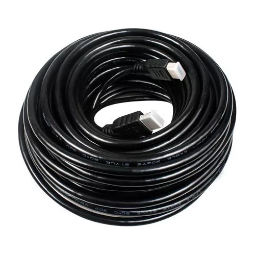 Cable Hdmi 20 Metros Full Hd Pvc Negro Hdmi A Hdm