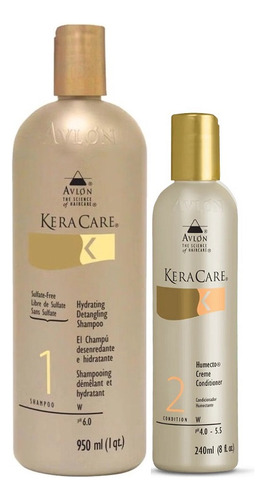 Avlon Keracare Hydrating Detangling Sh 950 + Umec Cond 240