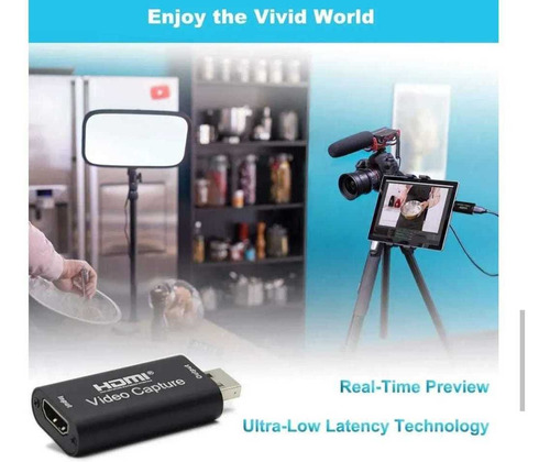 Tarjeta De Captura Para Audio Y Video Con Resolución 1080