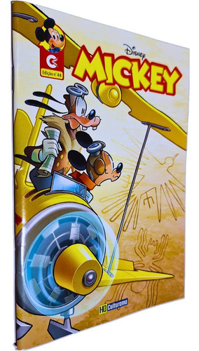 Quadrinhos Hq Gibi Graphic Novel Formatinho 13,50x19 Cm Lombada Com Grampos Mickey Nº 44 Culturama, De Equipe Editorial., Vol. 44. Editorial Culturama, Capa Mole, Edição 1 Em Português, 2022