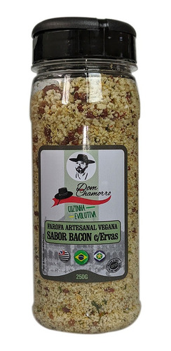 Imagem 1 de 3 de Farrofa Artesanal Vegana Sabor Bacon Dom Chamorro