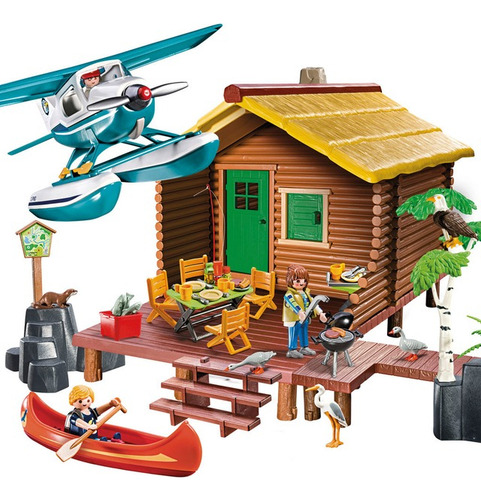 Playmobil 9320 - Cabaña Del Lago, Nueva, ¡colecionala!